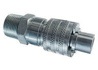 SF Lock Male Head Male Threaded Plug 1 inch Zinc Plated Iron