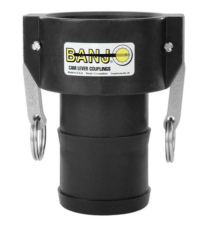 Banjo Polypropylene Coupler Hose Shank 3 in - Image 1