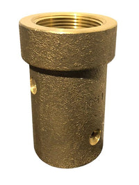 Seal Fast Brass NPSH Threaded Hose End Nozzle Holder, 1-1/2 in