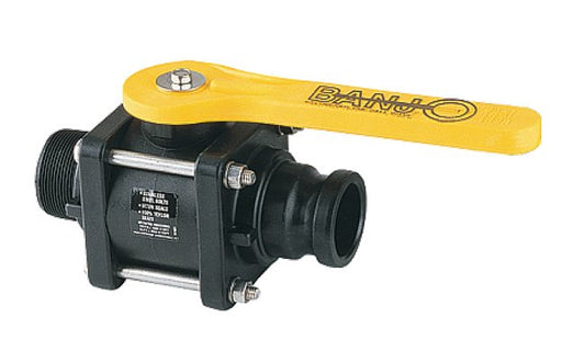 Banjo 2 Inch Four Bolt Polypropylene Ball Valves - Image 1