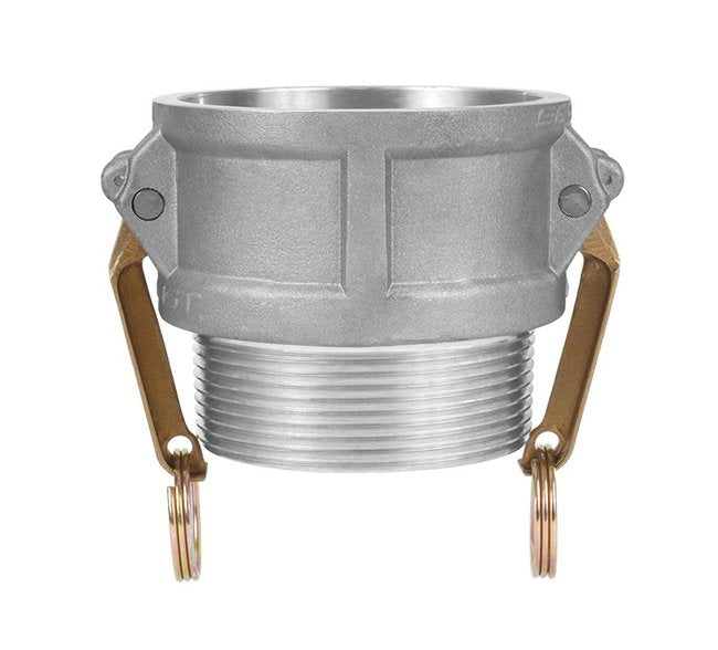 Seal Fast 3" Aluminum Type B Female NPT to Male NPT Cam and Groove Coupling - Image 1