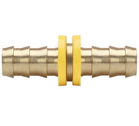 Seal Fast 3/8 in Brass Hose Splicer Grip-On Fitting