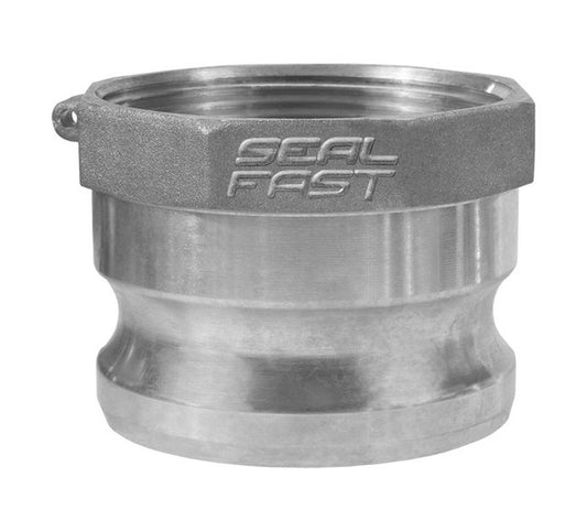3-Inch Aluminum Type A Female NPT x Male Coupling - Image 1