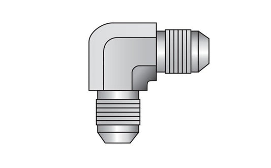 Carbon Steel 37 Flare to Pipe 90 Degree JIC Male Elbow - Image 1