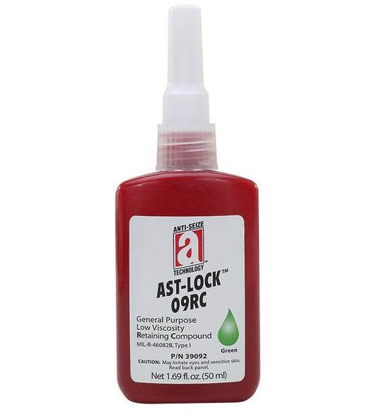 AST-SEAL™ 09RC Anaerobic Thread Locker Sealant - MIL-R-46082B Type I, 1.69 oz - Image 1