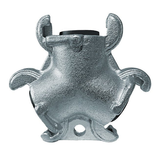 Seal Fast Zinc Plated Iron Triple Connection Crowfoot Couplings - Image 1