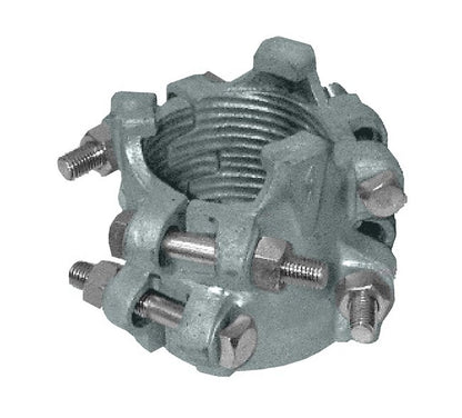 Zinc Plated Iron Universal Clamp, Size 4 7/8 - 5 5/16 in - Image 2