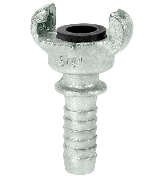 Seal Fast 1/2 Inch Zinc Plated Iron Hose End Crowfoot Coupling - Image 1
