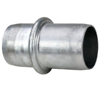 8in Zinc Plated Steel Hose Shank Male Coupling