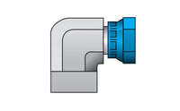 Carbon Steel 90 Degree Swivel Pipe Elbow - 1/8" NPTF & NPSM Thread Sizes