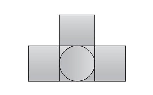 Carbon Steel 1 1/4" Female NPTF Pipe Tee - Series 5605 - Image 1