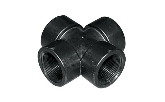 Banjo 3/4" Polypropylene Pipe Cross Fitting - Image 1