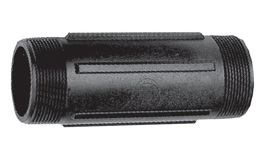 Banjo 1/2 x 3 Inch Poly Pipe Nipple Fitting - Image 1