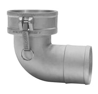 316 SS Type C Female Coupler 90 Degree Elbow Cam & Groove Coupling