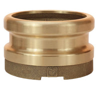 4x4 Brass Top Seal Dual Point Fill Adapter Fitting