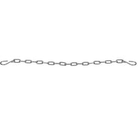 6 Inch Stainless Steel Security Chain with 'S' Hooks