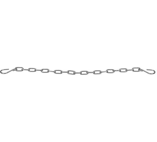 6 Inch Stainless Steel Security Chain with 'S' Hooks - Image 1