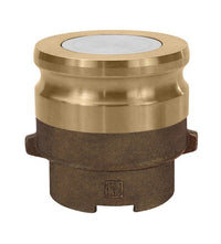 Brass Dual Point Poppet Adapter Fitting, 4x3 in, Female Thread