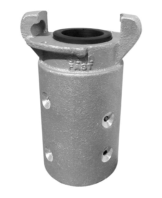 Seal Fast 1 1/2 Inch Aluminum Hose End with Crowfoot - Image 1