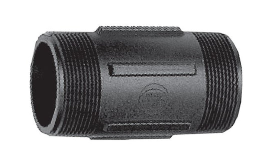 Banjo 1 1/2 x 3 Inch Poly Pipe Nipple Fitting - Image 1