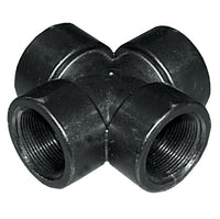 Banjo 2-inch Polypropylene Pipe Cross Fitting