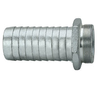 Seal Fast 2-Inch Zinc Plated Iron Hex Swivel Long Shank Male Hose Nipple