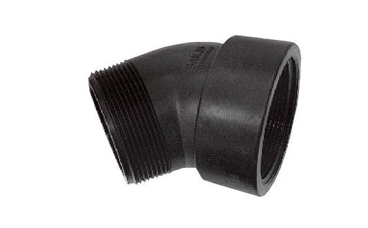 Banjo 3/4" Polypropylene 45 Degree Street Elbow - Image 1