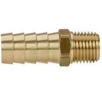 Seal Fast 5/16" Hole ID Brass Male Hose End x 3/8" NPT Shank