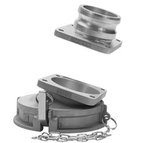 Seal Fast 3 Inch Aluminum Gravity Drop Male Adapter Coupling
