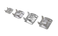 301 Stainless Steel Clamp Buckles, 3/8 in Width, Ideal Tridon Fast-Lok | Seal Fast, Box of 100
