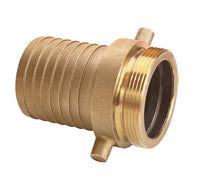 Seal Fast 2 1/2 in Brass Male NST Shank Coupling