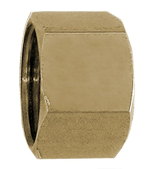Seal Fast Brass Female Hose Cap 3/4 inch Garden Hose Fitting - Image 1