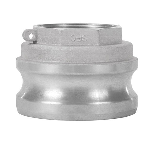 316 Stainless Steel Type AR Reducing Coupling - 6 x 4 in NPT Male x Female - Image 1