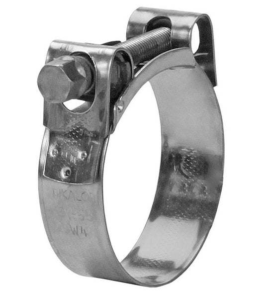 MIKALOR 40-43mm 304 Stainless Steel One Bolt Hose Clamp - Image 1