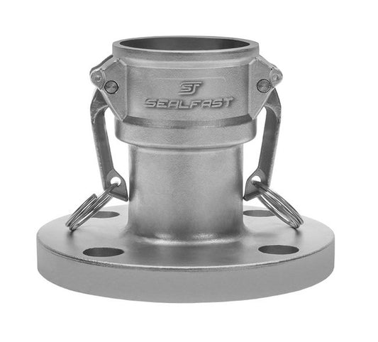 316 Stainless Steel 1-1/2" Type FC ANSI Class 150 Flanged Coupler - Image 1