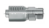 ORFS Male - Rigid Hydraulic Coupling, 43 Series - Bite To Wire, 1-3/16-12 Thread, Carbon Steel