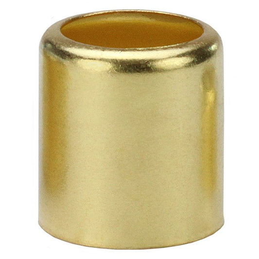 Brass Medium Weight Air Hose Long Shank Coupling, 0.593" ID - Image 1