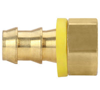 Seal Fast 1/2" Brass Hose x Inverted Flare Grip-On Fitting