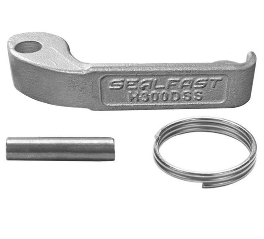 Heavy Duty 2 Inch Brass Replacement Handle Kit - Image 1