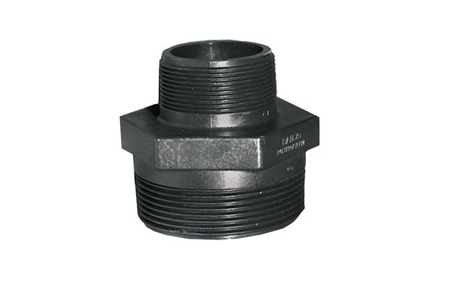 Banjo Polypropylene NPT x FPT Reducer Bushing Fitting, 1/2 x 3/8 inch - Image 1