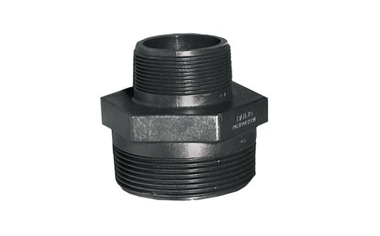 Banjo Polypropylene NPT x FPT Reducer Bushing Fitting, 1/2 x 3/8 inch - Image 1