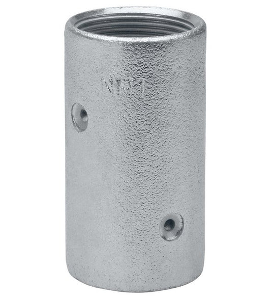 Seal Fast 1 Inch NPSH Threaded Hose End Nozzle Holder - Zinc Plated Iron - Image 1