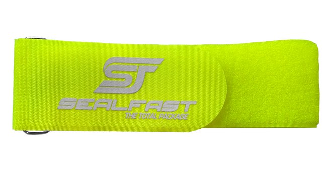 18-Inch Nylon Safety Velcro Strapping - Green - Image 1