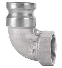 3 Inch Aluminum Type A 90 Degree Elbow Cam and Groove Coupling