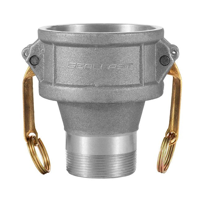 Seal Fast 4x3 Aluminum Reducing Coupler Male NPT - Image 1