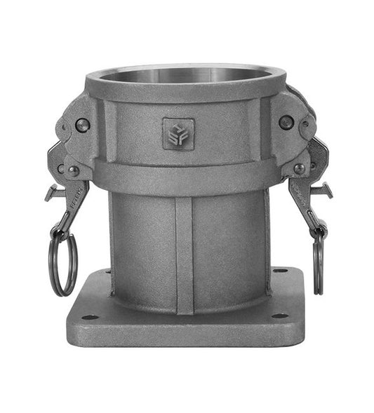 3 Inch Aluminum Male Off-Set Fuel Inlet/Outlet Coupler - Image 1