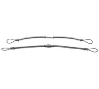 Stainless Steel 1/4 in Hose to Hose Safety Cable for Couplings