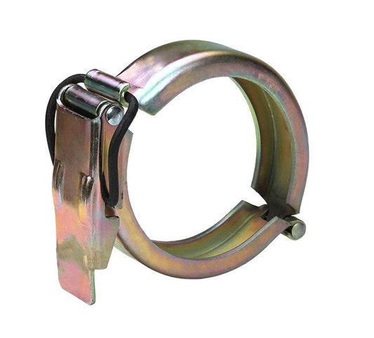 6-Inch Zinc Plated Steel Lever Ring Coupling for Enhanced Hose Assemblies - Image 1