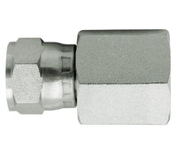 Carbon Steel 1 1/4'' T1 (UNF) & T2 (UNF) Female JIC Swivel x Female Adapter Fitting