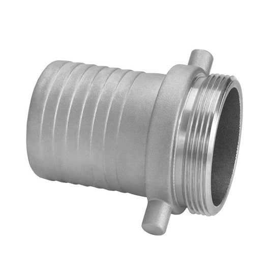 6 Inch Aluminum Shank Male NPSH Coupling - Image 1